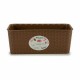 Саксия Stefanplast Кафяв PVC 13 x 11 x 28,5 cm (12 броя) Саксия Stefanplast Кафяв PVC 13 x 11 x 28,5 cm (12 броя)