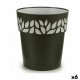 Саксия за самостоятелно поливане Stefanplast Cloe Антрацит Пластмаса 29 x 29 x 29 cm (6 броя) Саксия за самостоятелно поливане Stefanplast Cloe Антрацит Пластмаса 29 x 29 x 29 cm (6 броя)