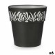 Саксия за самостоятелно поливане Stefanplast Gaia Антрацит Пластмаса 29 x 29 x 29 cm (6 броя) Саксия за самостоятелно поливане Stefanplast Gaia Антрацит Пластмаса 29 x 29 x 29 cm (6 броя)