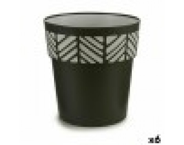 Саксия за самостоятелно поливане Stefanplast Orfeo Антрацит Пластмаса 29 x 29 x 29 cm (6 броя) Саксия за самостоятелно поливане Stefanplast Orfeo Антрацит Пластмаса 29 x 29 x 29 cm (6 броя)