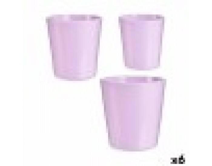 Комплект Саксии за цветя Люляк Глина (6 броя)