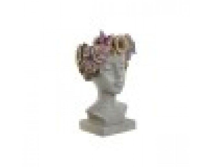 Саксия Home ESPRIT Сив Многоцветен влакно Магнезиев chica 32 x 28 x 53 cm Саксия Home ESPRIT Сив Многоцветен влакно Магнезиев chica 32 x 28 x 53 cm