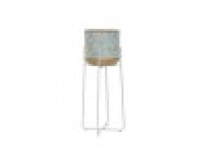 Саксия DKD Home Decor Метал Двуцветен (35 x 35 x 91 cm) Саксия DKD Home Decor Метал Двуцветен (35 x 35 x 91 cm)