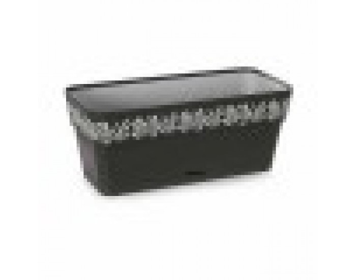 Самополиваща Сеялка Stefanplast Gaia Антрацит Пластмаса 13,3 x 12,3 x 29,3 cm (12 броя) Самополиваща Сеялка Stefanplast Gaia Антрацит Пластмаса 13,3 x 12,3 x 29,3 cm (12 броя)