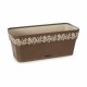 Самополиваща Сеялка Stefanplast Gaia Кафяв Пластмаса 13,3 x 12,3 x 29,3 cm (12 броя) Самополиваща Сеялка Stefanplast Gaia Кафяв Пластмаса 13,3 x 12,3 x 29,3 cm (12 броя)