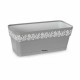 Самополиваща Сеялка Stefanplast Gaia Сив Пластмаса 13,3 x 12,3 x 29,3 cm (12 броя) Самополиваща Сеялка Stefanplast Gaia Сив Пластмаса 13,3 x 12,3 x 29,3 cm (12 броя)