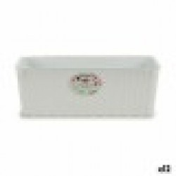 Саксия Stefanplast Бял Пластмаса 39 x 13,5 x 15 cm (12 броя) - Стоки за Градинарство, Саксии, Системи за поливане