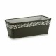 Самополиваща Сеялка Stefanplast Cloe Антрацит Пластмаса 49,5 x 17 x 19 cm (12 броя) Самополиваща Сеялка Stefanplast Cloe Антрацит Пластмаса 49,5 x 17 x 19 cm (12 броя)