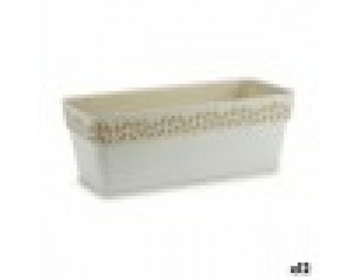 Самополиваща Сеялка Stefanplast Cloe Бял Пластмаса 49,5 x 17 x 19 cm (12 броя) Самополиваща Сеялка Stefanplast Cloe Бял Пластмаса 49,5 x 17 x 19 cm (12 броя)
