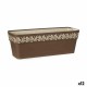 Самополиваща Сеялка Stefanplast Gaia Кафяв Пластмаса 18 x 17 x 49,5 cm (12 броя) Самополиваща Сеялка Stefanplast Gaia Кафяв Пластмаса 18 x 17 x 49,5 cm (12 броя)
