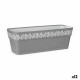 Самополиваща Сеялка Stefanplast Gaia Сив Пластмаса 49,5 x 17 x 19 cm (12 броя) Самополиваща Сеялка Stefanplast Gaia Сив Пластмаса 49,5 x 17 x 19 cm (12 броя)