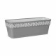 Самополиваща Сеялка Stefanplast Gaia Сив Пластмаса 49,5 x 17 x 19 cm (12 броя) Самополиваща Сеялка Stefanplast Gaia Сив Пластмаса 49,5 x 17 x 19 cm (12 броя)