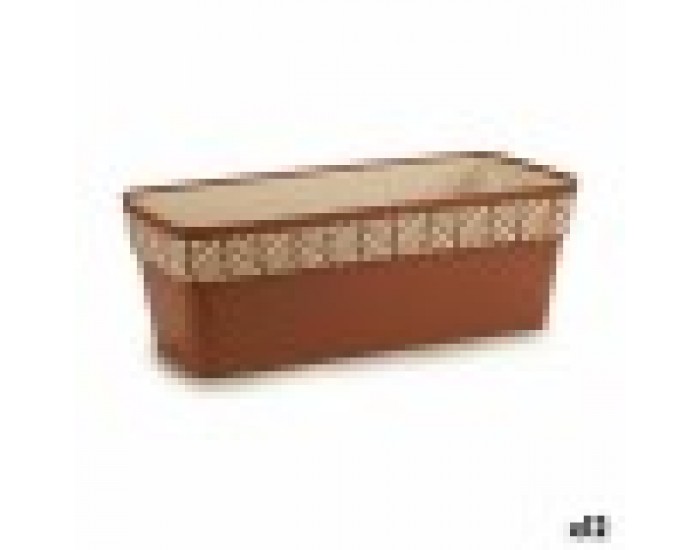 Самополиваща Сеялка Stefanplast Orfeo теракота Пластмаса 18 x 17 x 49 cm (12 броя) Самополиваща Сеялка Stefanplast Orfeo теракота Пластмаса 18 x 17 x 49 cm (12 броя)