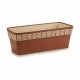 Самополиваща Сеялка Stefanplast Orfeo теракота Пластмаса 18 x 17 x 49 cm (12 броя) Самополиваща Сеялка Stefanplast Orfeo теракота Пластмаса 18 x 17 x 49 cm (12 броя)