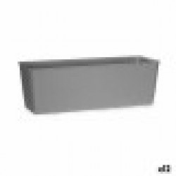 Саксия Stefanplast Сив Пластмаса 18 x 16 x 49 cm (12 броя) - Стоки за Градинарство, Саксии, Системи за поливане