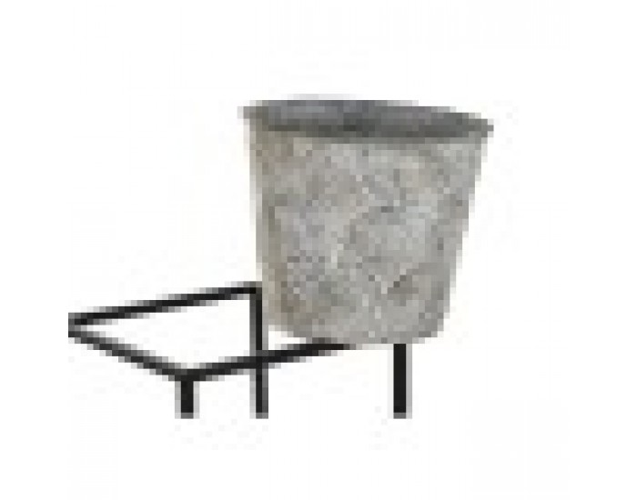 Саксия DKD Home Decor Сив Метал (34 x 34 x 71 cm) Саксия DKD Home Decor Сив Метал (34 x 34 x 71 cm)