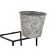 Саксия DKD Home Decor Сив Метал (34 x 34 x 71 cm) Саксия DKD Home Decor Сив Метал (34 x 34 x 71 cm)