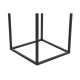 Комплект саксии DKD Home Decor 33 x 33 x 67 cm Черен Златен Метал Loft Комплект саксии DKD Home Decor 33 x 33 x 67 cm Черен Златен Метал Loft