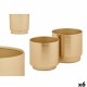 Комплект Саксии за цветя GiftDecor 40055-G Златен Желязо 18 x 16,5 x 18 cm 16 x 15,5 x 16 cm (6 броя) Комплект Саксии за цветя GiftDecor 40055-G Златен Желязо 18 x 16,5 x 18 cm 16 x 15,5 x 16 cm (6 броя)