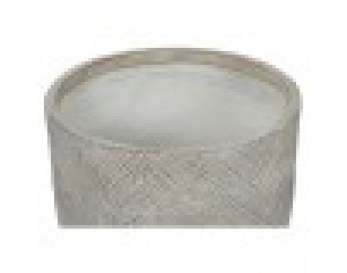 Комплект саксии Home ESPRIT Бежов Фибростъкло Магнезиев 44,5 x 44,5 x 43 cm (3 броя)