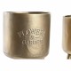 Комплект саксии DKD Home Decor 25,5 x 25,5 x 44 cm Метал (2 броя) Комплект саксии DKD Home Decor 25,5 x 25,5 x 44 cm Метал (2 броя)