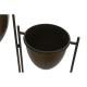 Саксия DKD Home Decor Черен Метал Мед Vintage (35 x 26,5 x 105 cm) Саксия DKD Home Decor Черен Метал Мед Vintage (35 x 26,5 x 105 cm)