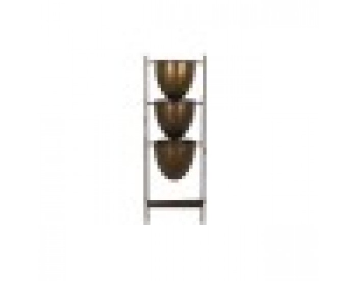 Саксия DKD Home Decor Черен Метал Мед Vintage (35 x 26,5 x 105 cm) Саксия DKD Home Decor Черен Метал Мед Vintage (35 x 26,5 x 105 cm)
