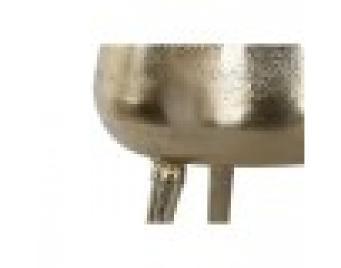 Саксия Home ESPRIT Златен Алуминий Модерен 46 X 46 X 100 cm