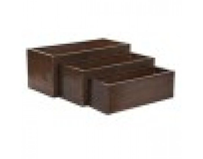 Комплект саксии Home ESPRIT Златен Алуминий 100 x 43 x 40 cm