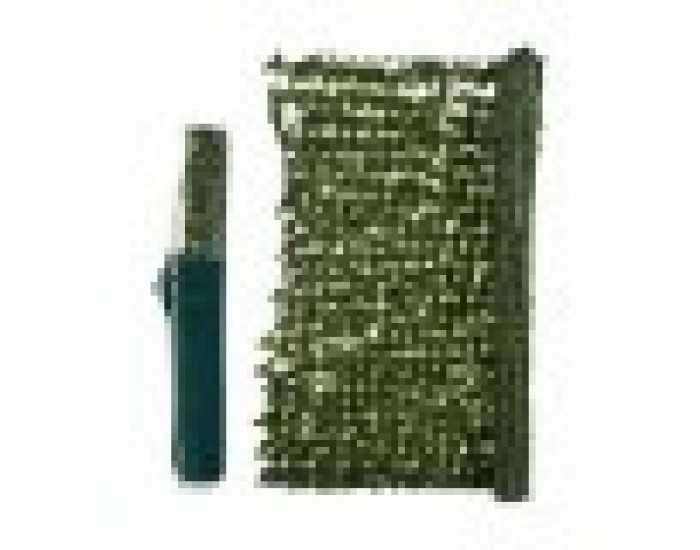 Градинска Ограда Листи 1,5 x 3 m Зелен Пластмаса (4 броя)