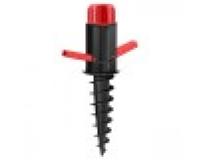 Метален прът за Чадър Marbueno Черен 6 x 37 x 6 cm