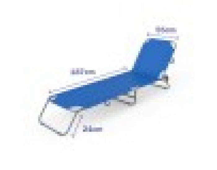Lamamistool Marbueno Син 187 x 24 x 55 cm Lamamistool Marbueno Син 187 x 24 x 55 cm