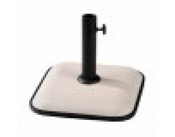 Base pour parapluie Marbueno Бял 35 x 5 x 35 cm Квадратек Base pour parapluie Marbueno Бял 35 x 5 x 35 cm Квадратек