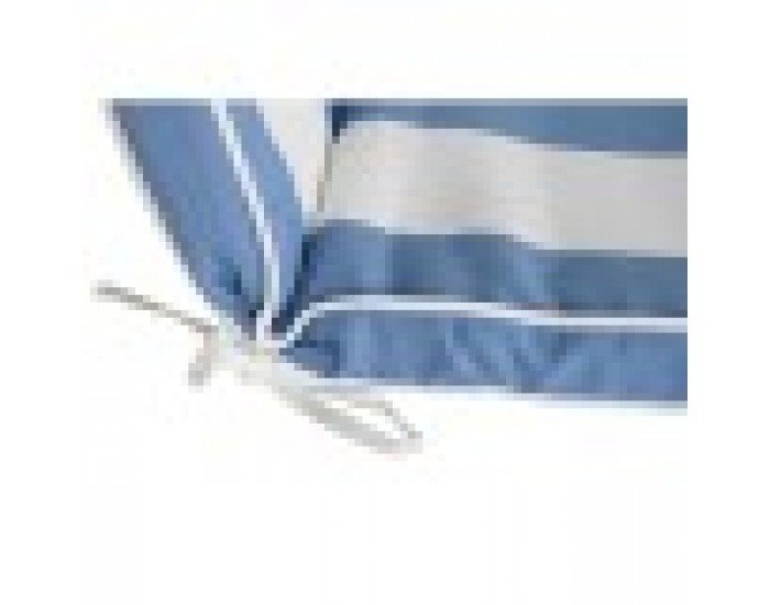 Възглавница DKD Home Decor Xамак 190 x 60 x 5 cm Бял Небесно синьо
