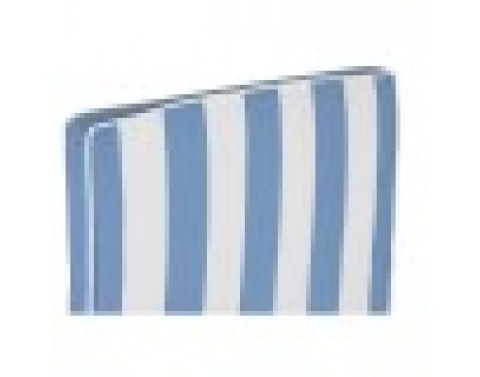 Възглавница DKD Home Decor Xамак 190 x 60 x 5 cm Бял Небесно синьо