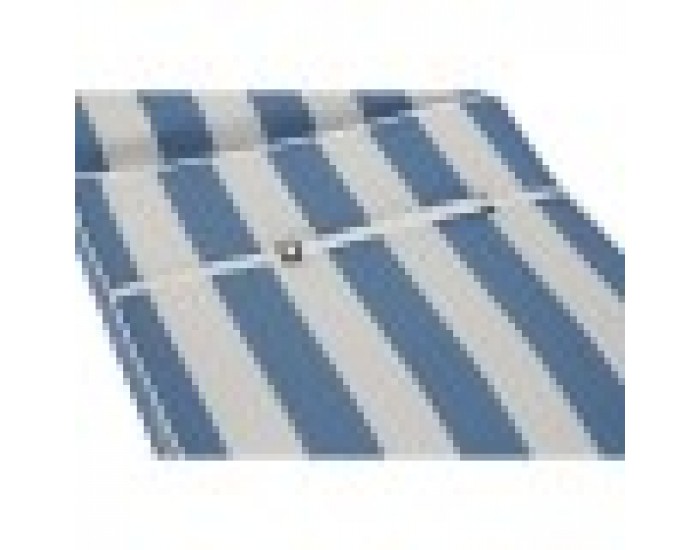 Възглавница DKD Home Decor Xамак 190 x 60 x 5 cm Бял Небесно синьо