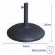 Base pour parapluie Marbueno Черен 45 x 36 x 45 cm Кръгъл Base pour parapluie Marbueno Черен 45 x 36 x 45 cm Кръгъл