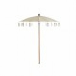 Päikesevari DKD Home Decor Бежов Естествен Метал 170 x 170 x 230 cm - Градина