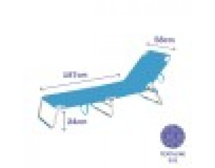 Lamamistool Marbueno Син 58 x 24 x 187 cm Lamamistool Marbueno Син 58 x 24 x 187 cm