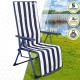 Lamamistool Aktive Бял Морско син наклоняем Раиран 147 x 70 x 48 cm (2 броя) Lamamistool Aktive Бял Морско син наклоняем Раиран 147 x 70 x 48 cm (2 броя)