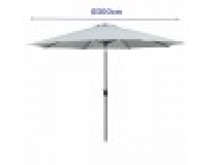 Päikesevari Marbueno Бял Ø 300 cm Päikesevari Marbueno Бял Ø 300 cm