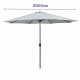 Päikesevari Marbueno Бял Ø 300 cm Päikesevari Marbueno Бял Ø 300 cm