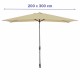 Päikesevari Marbueno Кафяв 200 cm 200 x 300 cm Päikesevari Marbueno Кафяв 200 cm 200 x 300 cm
