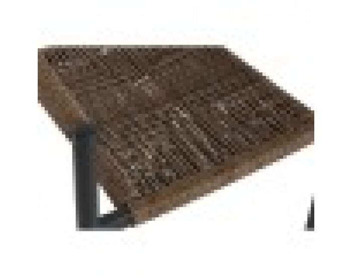 Стол Home ESPRIT Кафяв Черен Алуминий Pатан 56 x 60 x 78 cm Стол Home ESPRIT Кафяв Черен Алуминий Pатан 56 x 60 x 78 cm