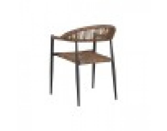 Стол Home ESPRIT Кафяв Черен Алуминий Pатан 56 x 60 x 78 cm Стол Home ESPRIT Кафяв Черен Алуминий Pатан 56 x 60 x 78 cm