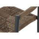 Стол Home ESPRIT Кафяв Черен Алуминий Pатан 56 x 60 x 78 cm Стол Home ESPRIT Кафяв Черен Алуминий Pатан 56 x 60 x 78 cm