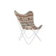 Aiatool DKD Home Decor Оранжев Памук Бял Желязо (74 x 65 x 90 cm) Aiatool DKD Home Decor Оранжев Памук Бял Желязо (74 x 65 x 90 cm)