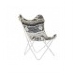 Aiatool DKD Home Decor Черен Памук Бял Желязо (74 x 65 x 90 cm) - Мебели за градина, Аксесоари и Чадъри