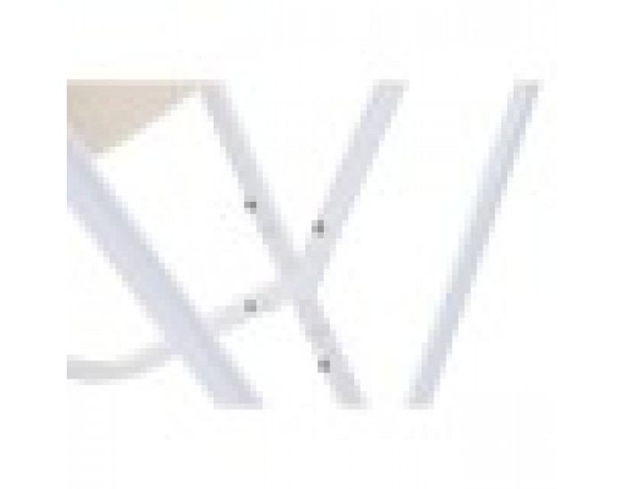 Aiatool DKD Home Decor Черен Памук Бял Желязо (74 x 65 x 90 cm)