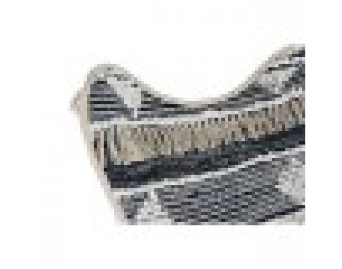 Aiatool DKD Home Decor Черен Памук Бял Желязо (74 x 65 x 90 cm)